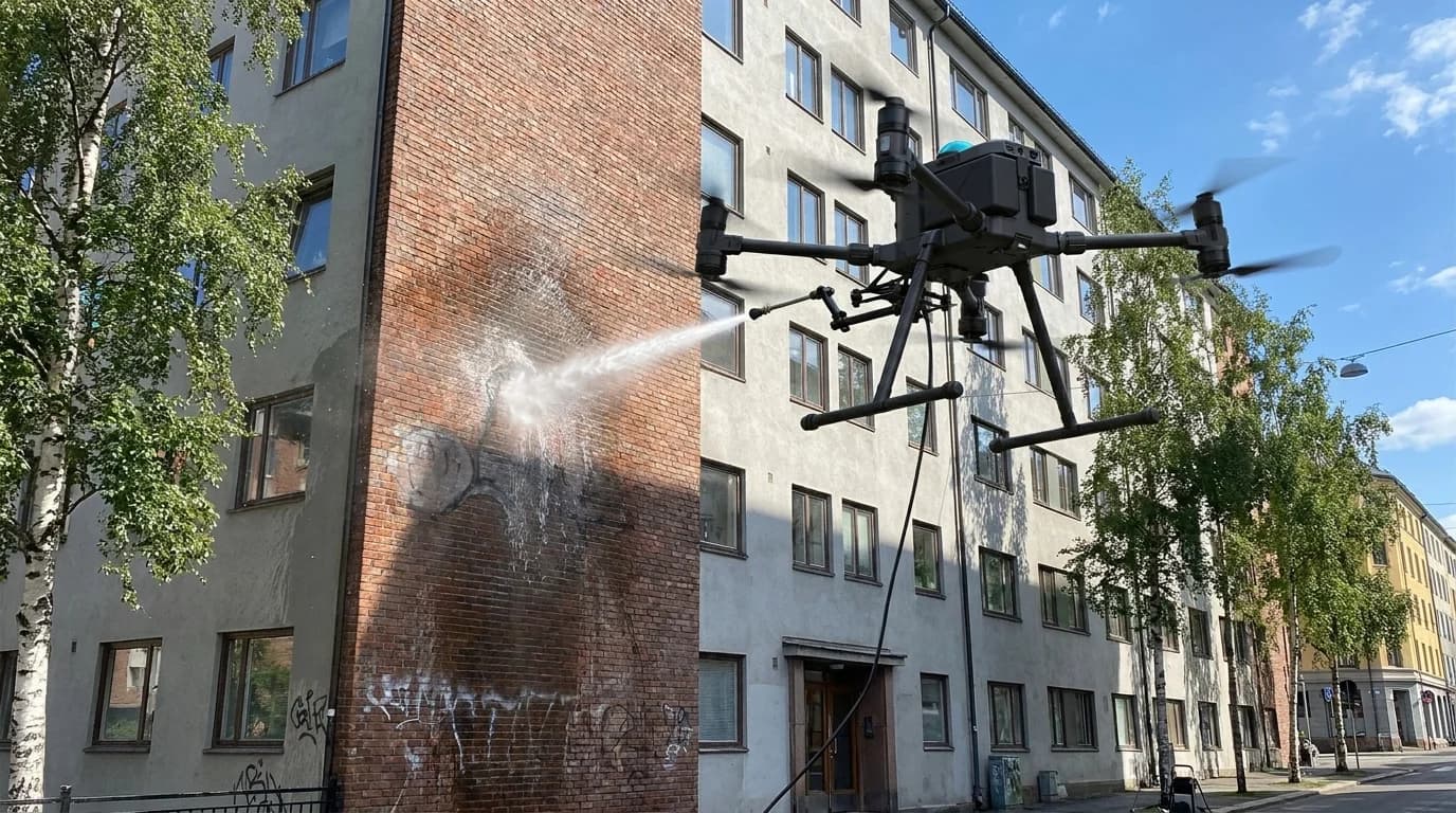 Graffitifjerning fra fasade i Oslo: metoder, tid og forebygging
