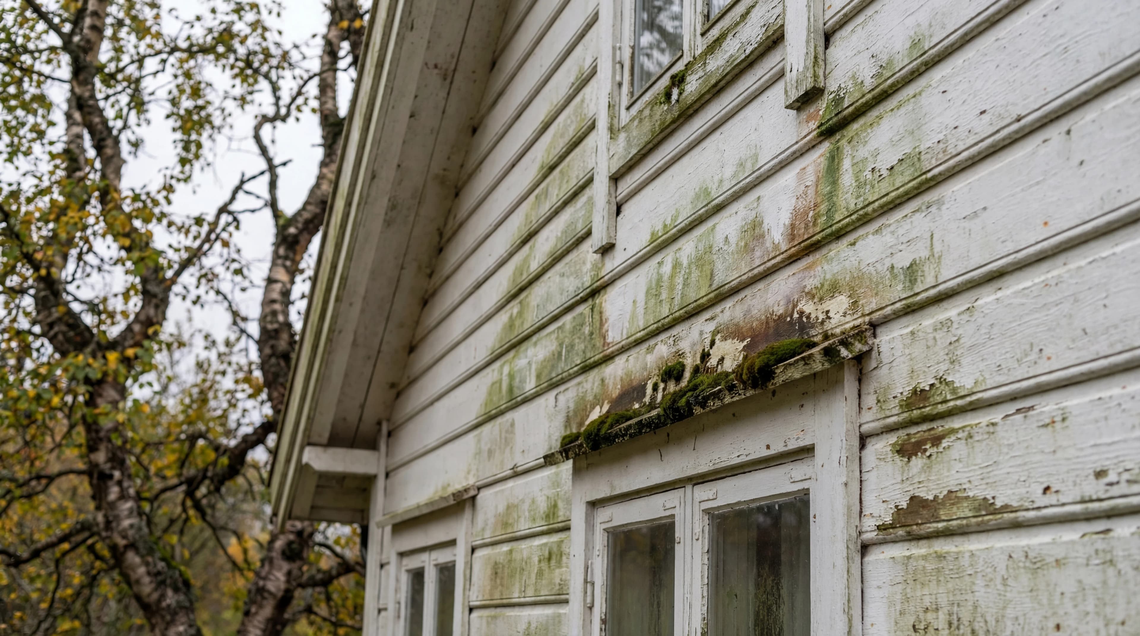 Grønnske på huset: Slik fjerner du det trygt