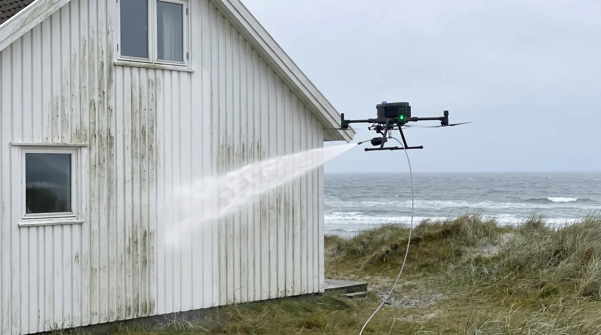 Hvor ofte må kystfasader i Rogaland vaskes? Salt, alger og vedlikeholdsintervall