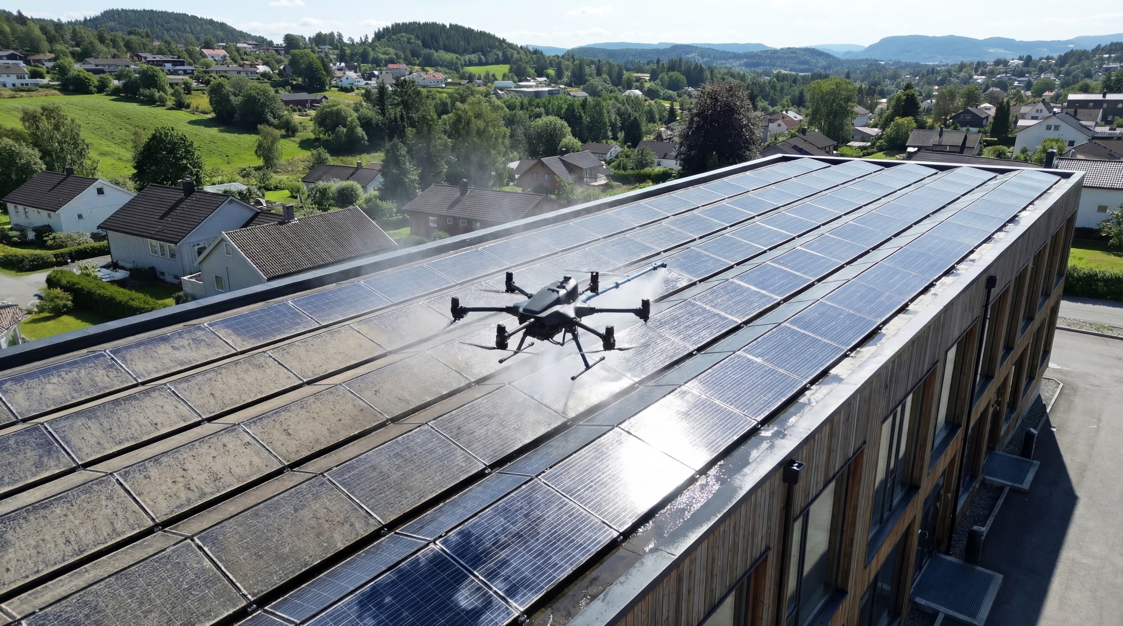 Vasking av solceller: slik øker du strømproduksjonen med opptil 30 %