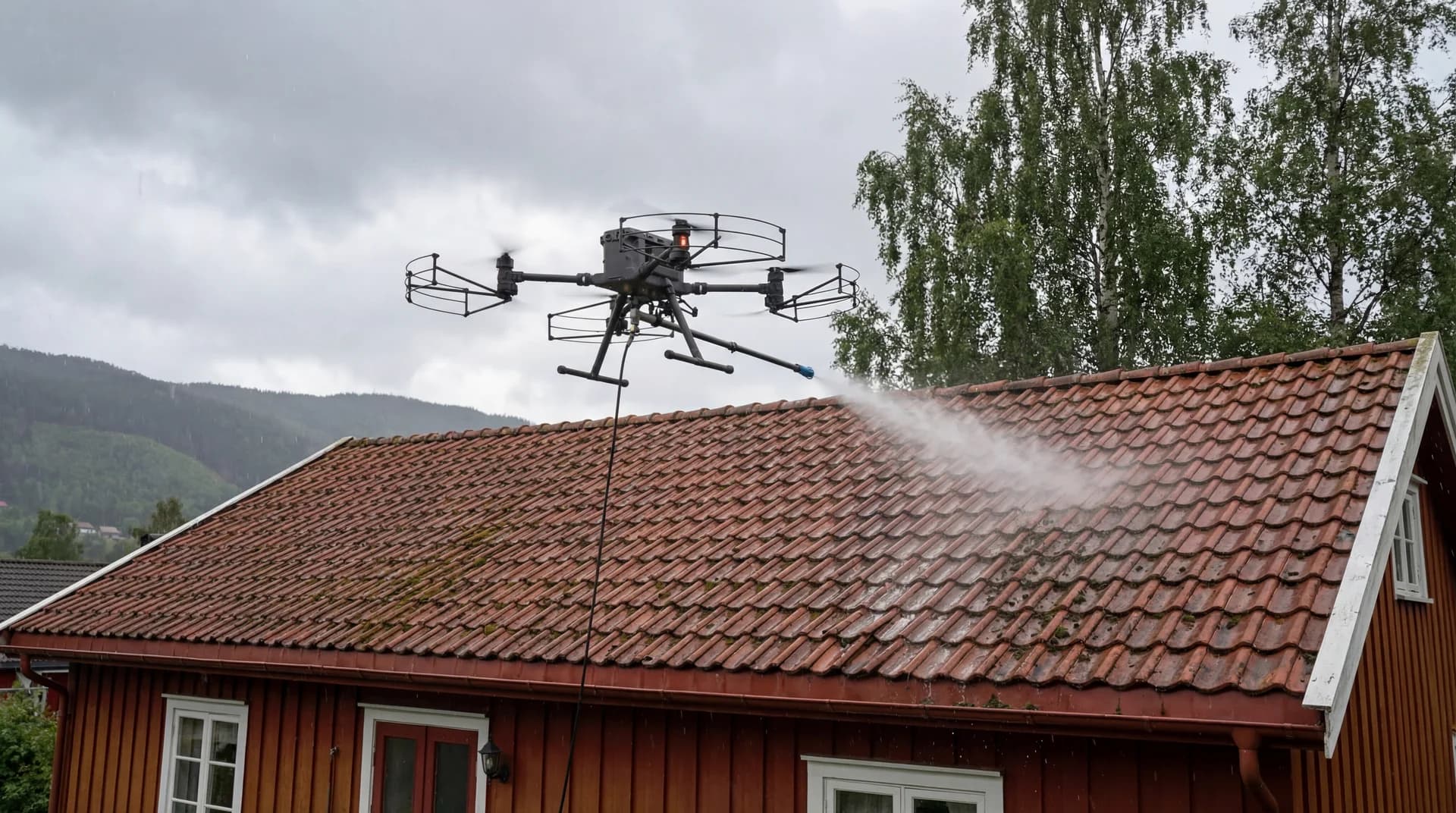 Takvask Trondheim 2026: Bekjemp mose og fukt med moderne droneteknikk