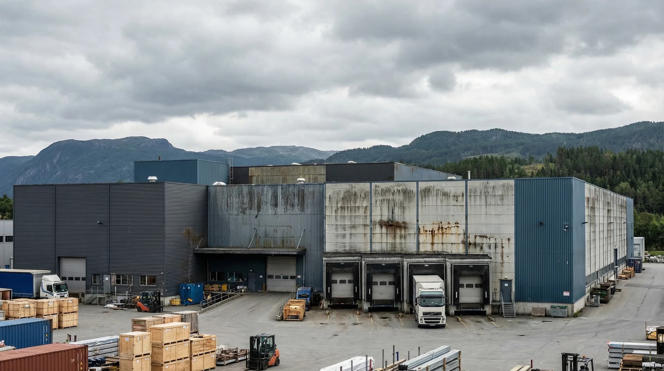Utvendig renhold av industribygg: En komplett guide for driftsansvarlige