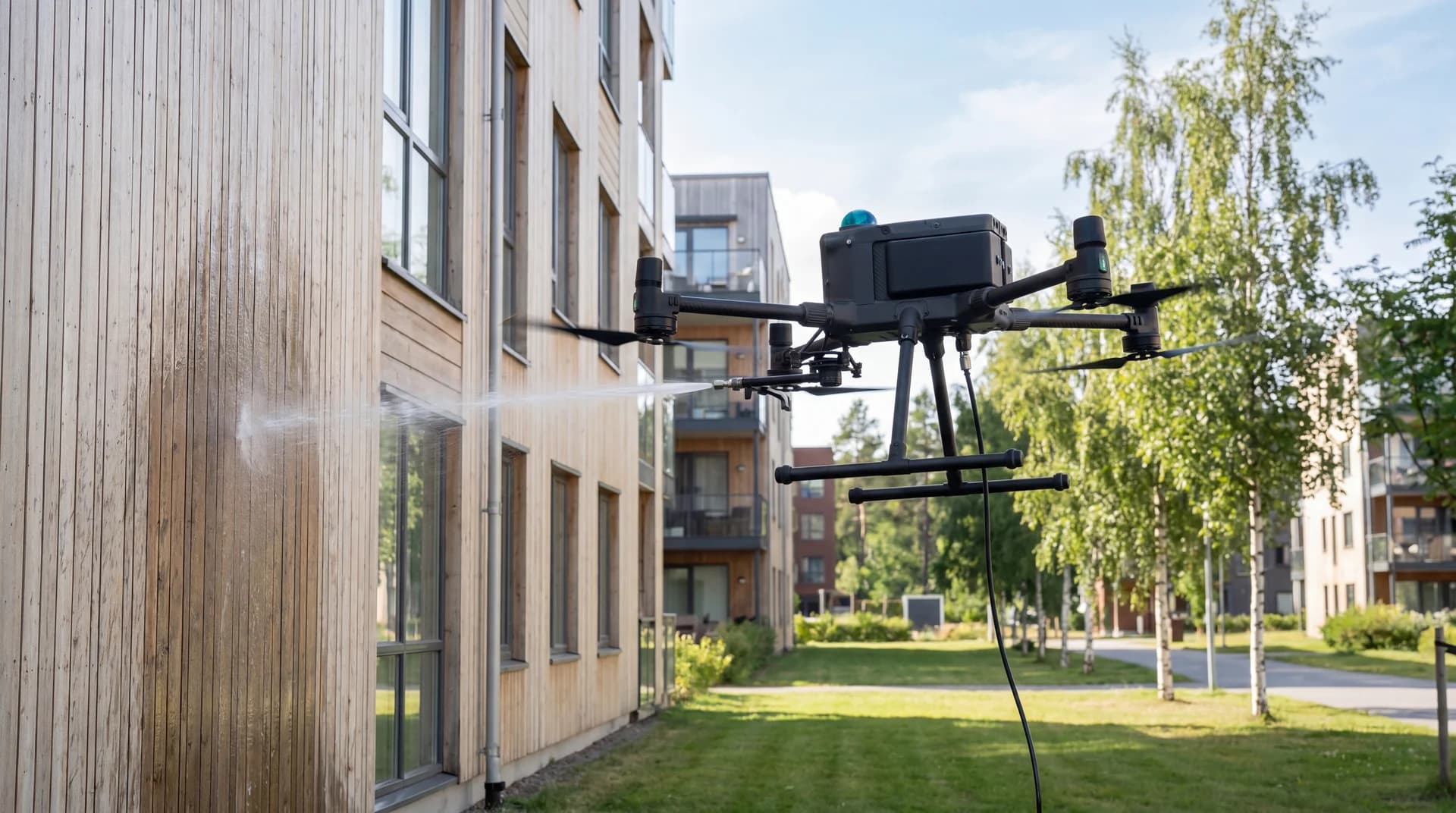 Vaktmestertjenester og dronevask: slik fordeler du oppgavene riktig