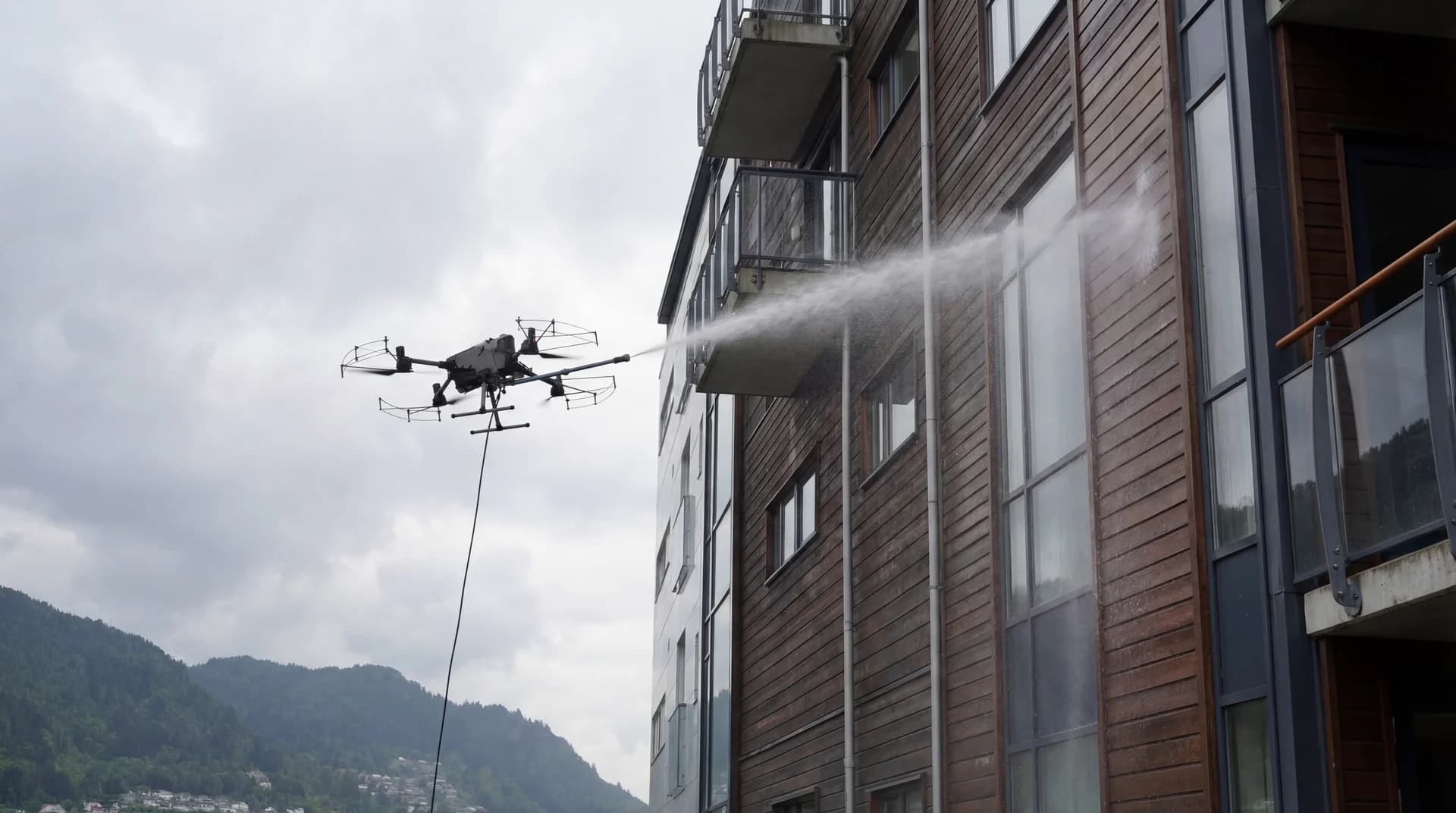 Dronevasking for hotell & reiseliv