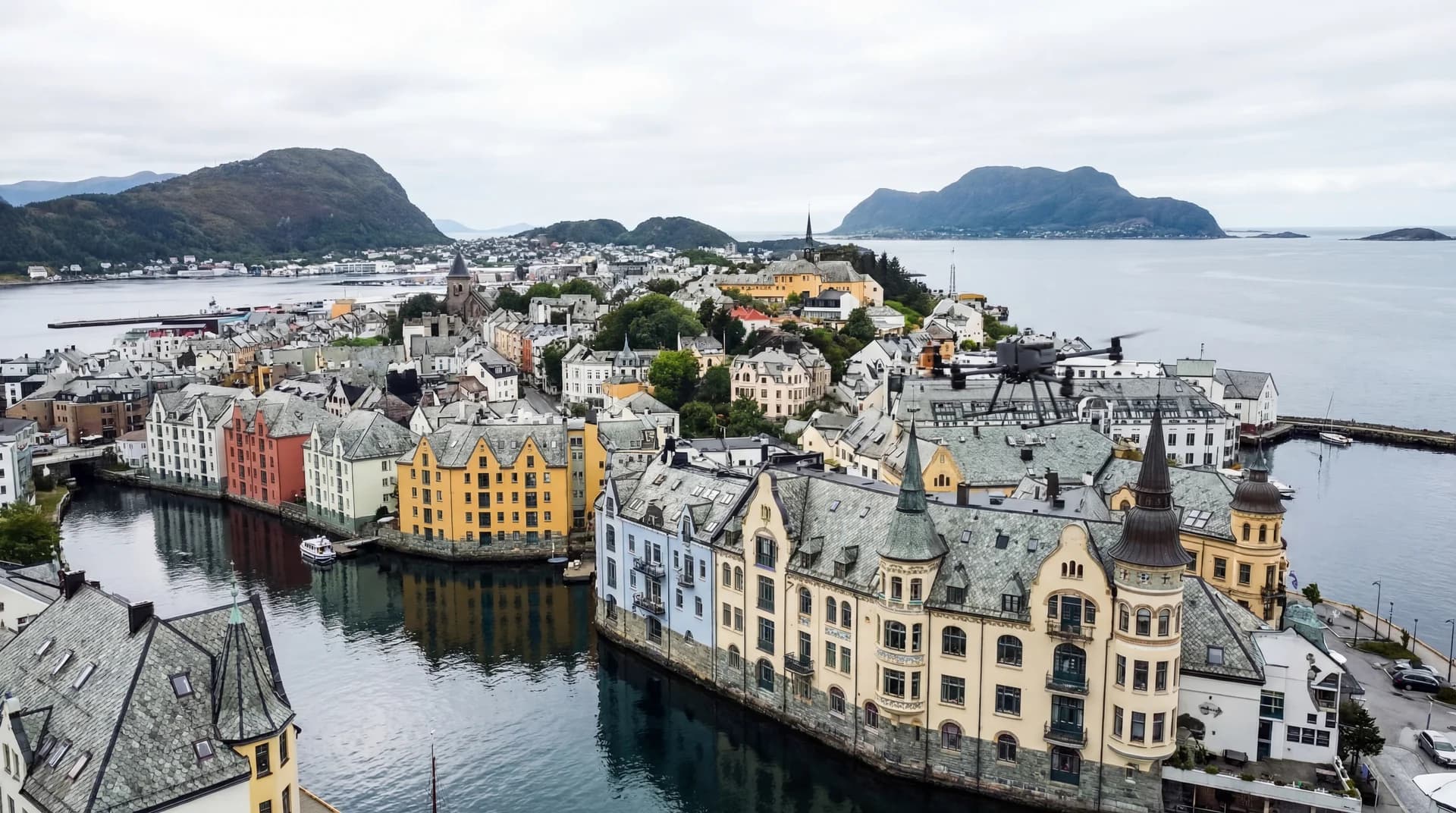 Dronevasking i Møre og Romsdal