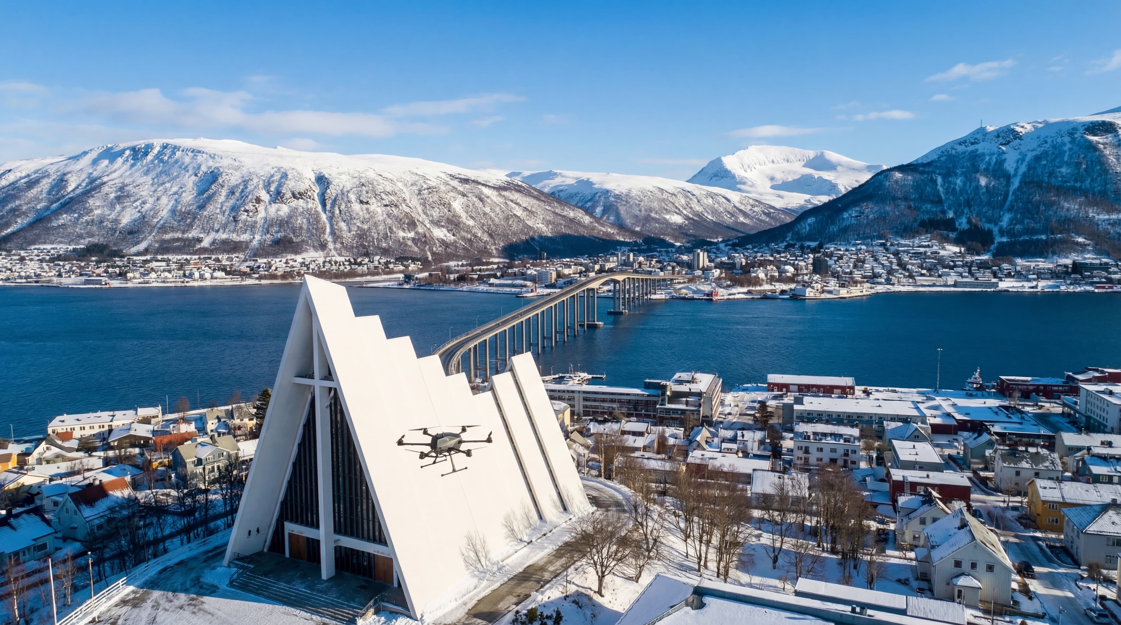 Dronevasking i Troms og Finnmark