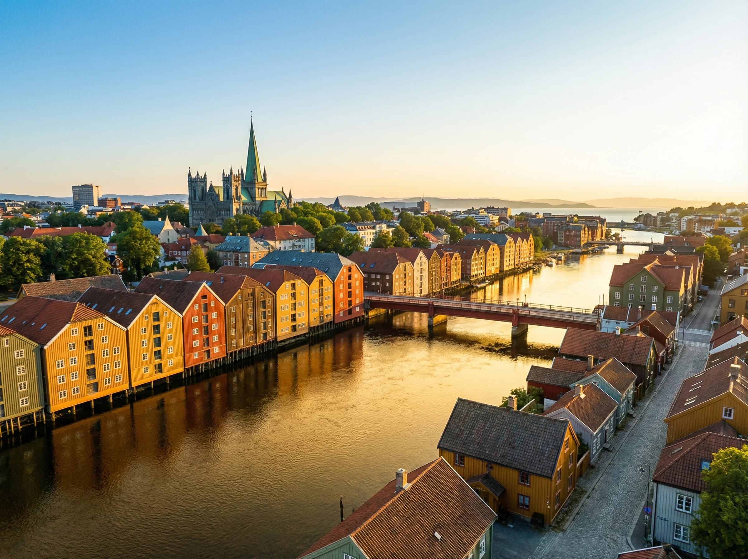 Fasadevask i Trondheim